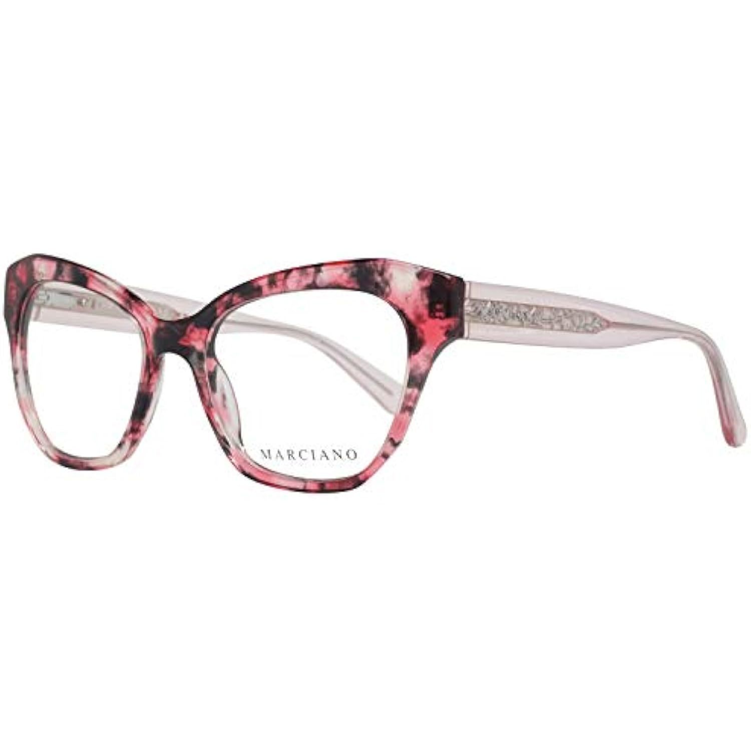 New Guess By Marciano Gm 0339 054 Red Havana Eyeglasses 50mm With Marciano Case